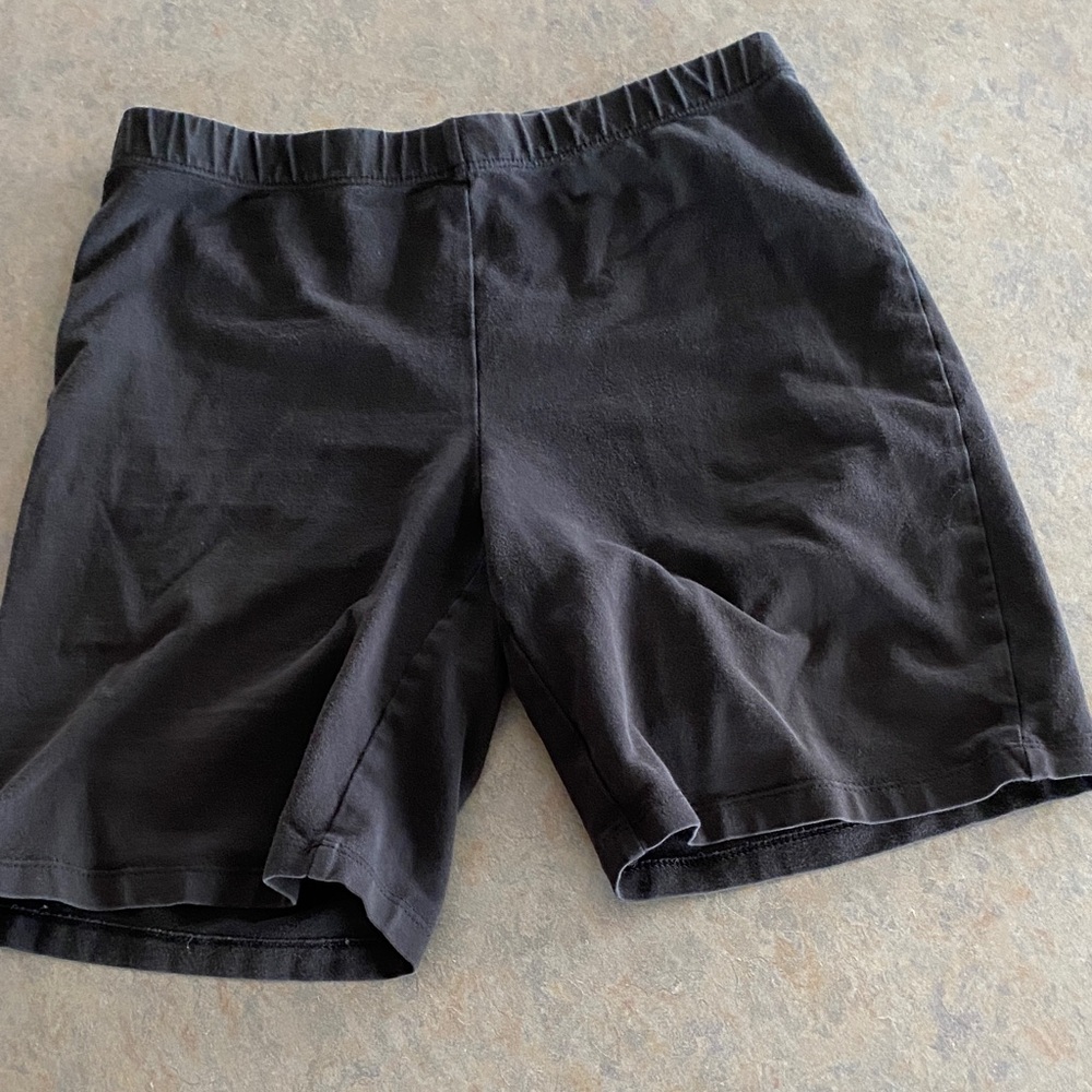 Women's Black Athletic Shorts
